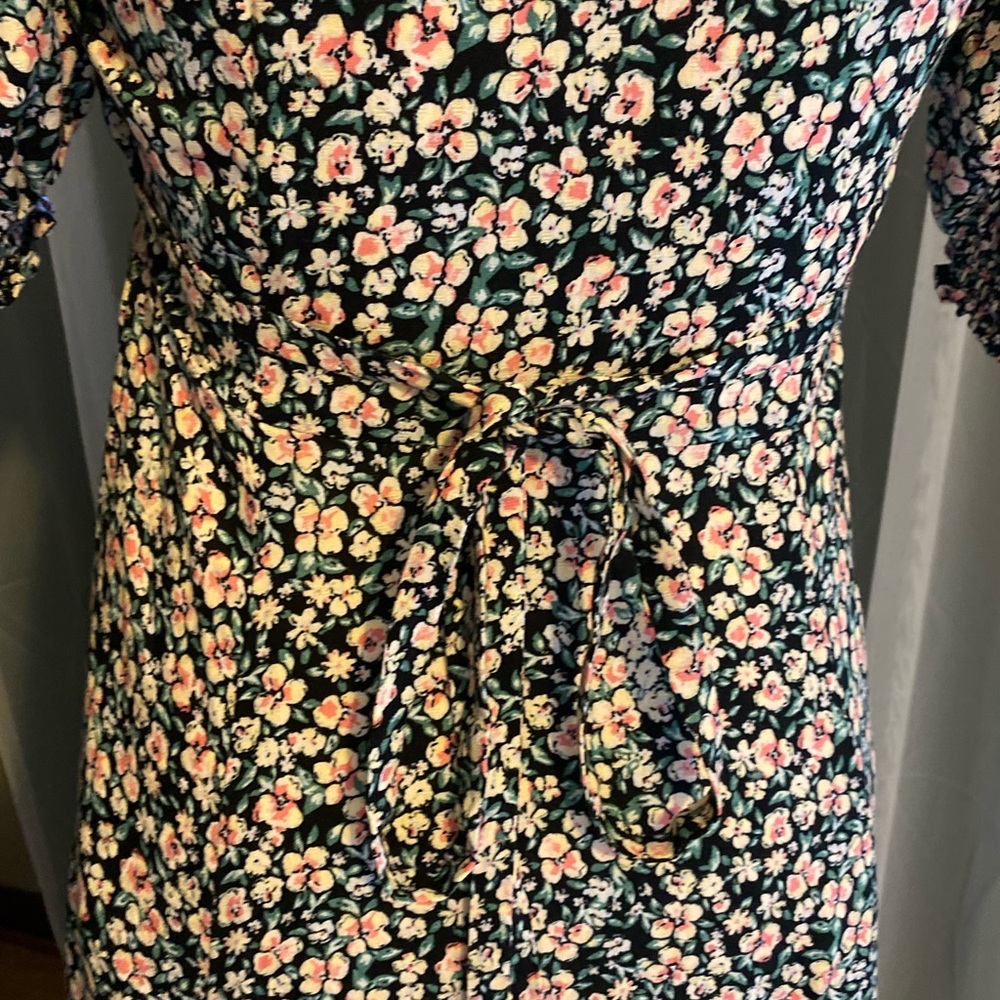 Free people Debbie-Jean shirt dress floral button front maxi - Picture 10 of 11